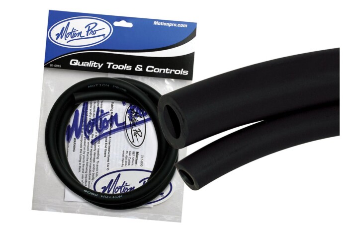 1/4" Tygon Fuel Line by Motion Pro in 3' Lengths (Black) - Standard RD size and color