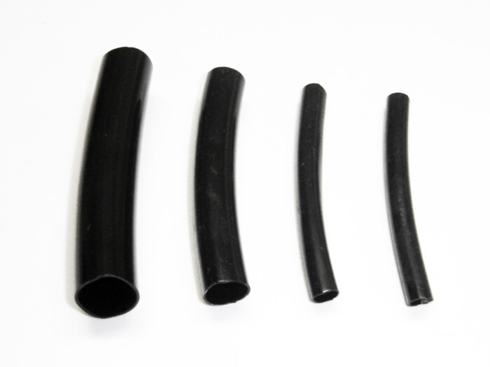 Motorcycle Wire Loom PVC - Gloss Black 4mm, 5mm, 6mm, 7mm, 11mm, 14mm (ID)