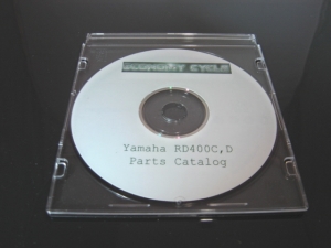 Yamaha RD400 Parts Catalog / Diagrams (all years USA Versions)