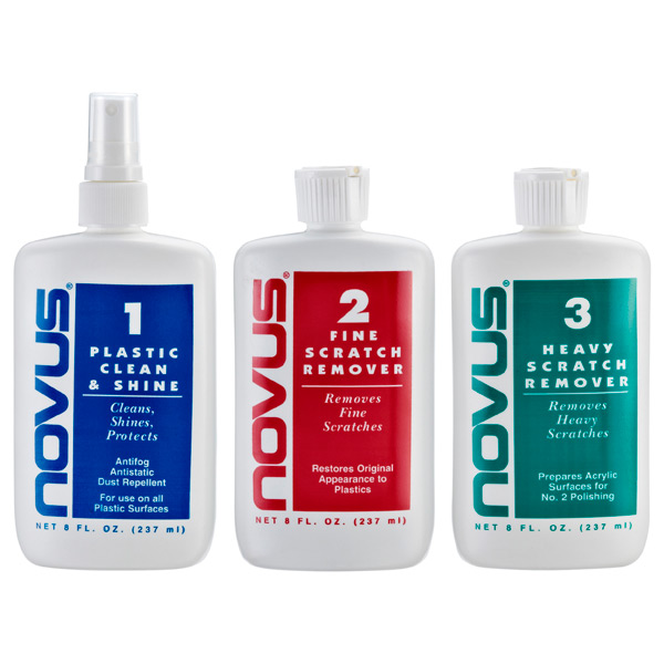 Novus Plastic Polish & Scratch Remover – For windshields, helmet shields  and goggles