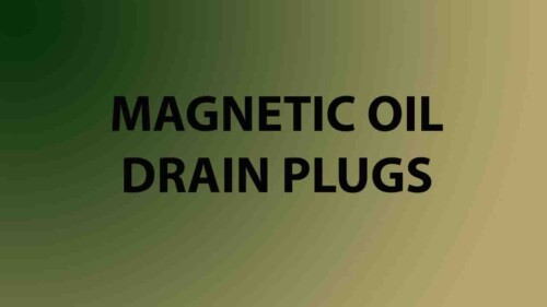 Magnetic Oil Drain Plug