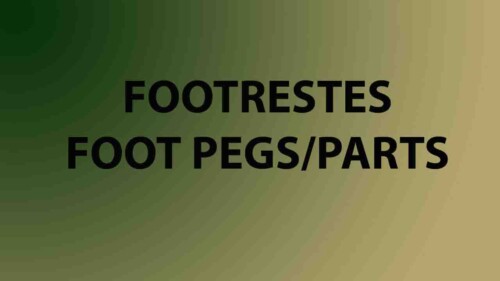 Footrests/Peg Parts