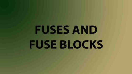 Fuses & Fuseblocks