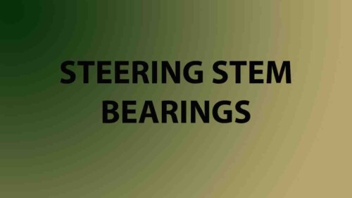 Steering Stem