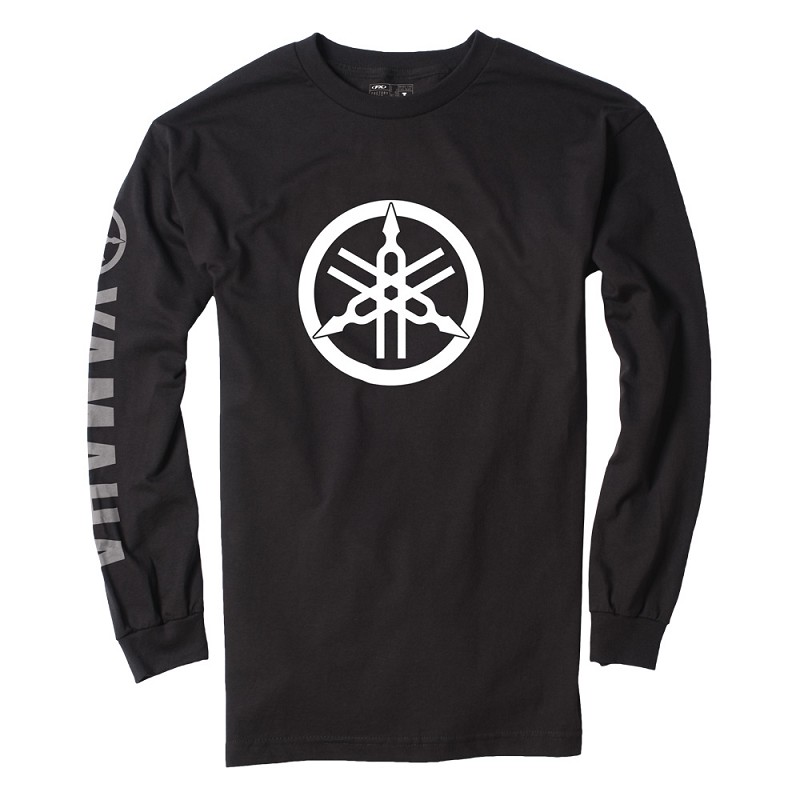 Yamaha Vintage Long-Sleeve T-Shirt – Black | Economy Cycle