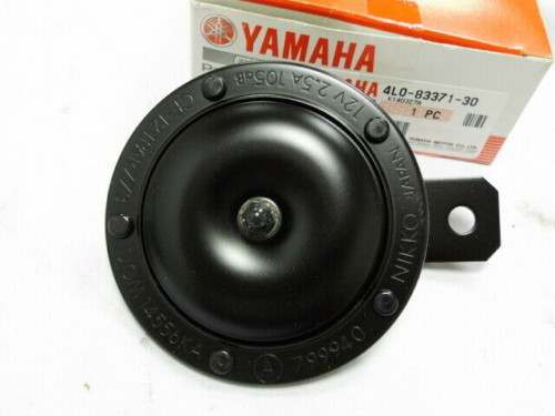 Yamaha R5/DS7/RD250/RD350/RD400 Horn 12V – OEM Part 4L0-83371-30-00 (NOS  Part 1 available)