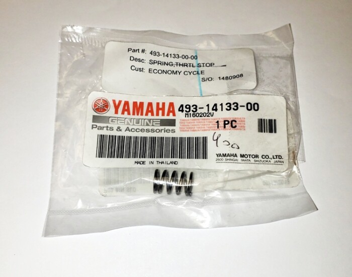 Yamaha RD400 (1976-1978) NOS Idle Screw Spring for Carburetor (Discontinued by Yamaha)
