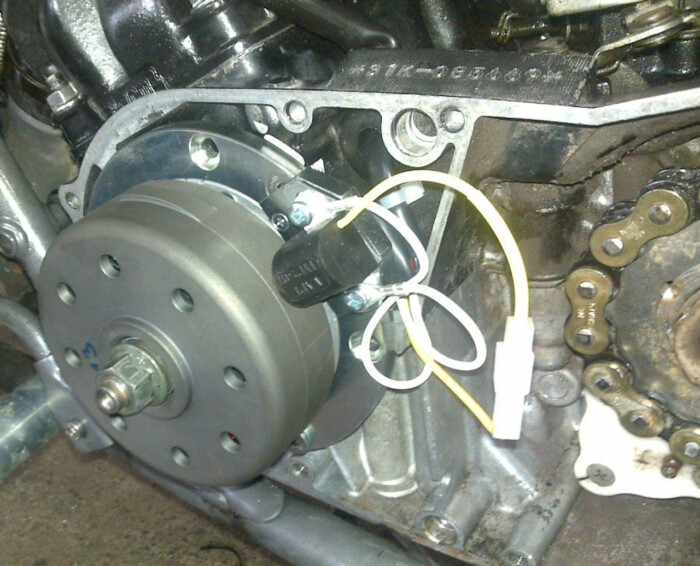 Yamaha RZ350/RD350 YPVS, RD400 Euro/Canada ,Banshee, Ignition System by VAPE, Long Shaft 711379900